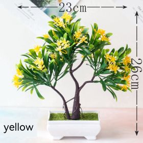 Artificial Plant Potted Indoor Desktop Fake Flower Decoration Home Decoration Ornaments