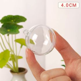 Fashion Hollow Transparent Christmas Ball