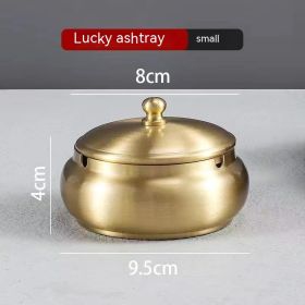 Chinese Style Fashion Treasure Pure Copper Ashtray Home, Living Room, Office Decoration