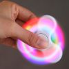 LED Light Fidget Hand Spinner Torqbar Finger Toy EDC Focus Gyro Fast Shipping