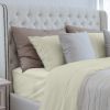 Luxurious Viscose from 100% Bamboo 4-Piece Sheet Set , Oeko-TEX Certified, Queen - Cr√®me