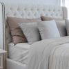 Luxurious Viscose from 100% Bamboo 4-Piece sheet Set , Oeko-TEX Certified,California King - Lt Gray