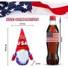 Lovinland USA American Patriotic Gnomes 4th of July American Independence Day Memorial Labor Veterans Decorations; 2 pack