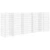 H-Shaped Gabion Planter Steel Wire 102.4"x15.7"x39.4"