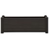 Garden Raised Bed PP Anthracite 39.4"x16.9"x13.8"