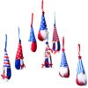 8pcs Patriotic Theme Gnomes; Gifts Independence Day Gnome Goblin Home Decoration; Independence Day Elf Dwarf; Plush Lucky Gnome Doll