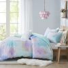 Cassiopeia Watercolor Tie Dye Printed Duvet Cover Set