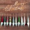 10PCS Christmas Gnome Ornament Handmade Hanging Santa Elf Doll Xmas Tree Decor