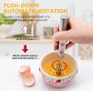 Semi-Automatic Egg Whisk Hand Push Egg Beater Stainless Steel Blender Mixer Whis