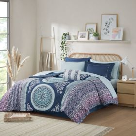 Loretta Boho Comforter Set with Bed Sheets