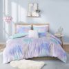 Cassiopeia Watercolor Tie Dye Printed Duvet Cover Set