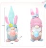 2Pcs Easter Decorations; Gnome Plush Doll Easter Gifts