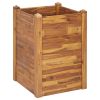 Garden Raised Bed 23.6"x23.6"x33.1" Solid Acacia Wood