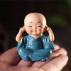 Creative 4 Little Monk Resin Ornaments; Desktop Decoration Crafts