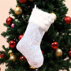 New Sequin Large Christmas Stockings (Option: Colorful Christmas Stockings)