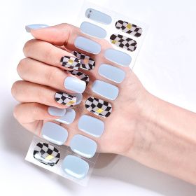 Removable Wear Nail Stickers Full Stickers (Option: JK188)