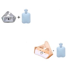 PVC Large Old-fashioned Water Injection Heat (Option: Pack2-With hot water bottle 2Sets)