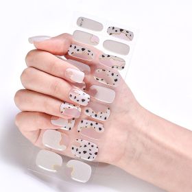 Removable Wear Nail Stickers Full Stickers (Option: JK186)