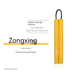 Taekwondo Beginner Sponge Nunchaku (Option: Yellow Adult)