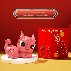 Cute Everything Xinglong Creative Zodiac Dragon Ornaments (Option: Cx290 Pink Color Box-As Shown In Figure)