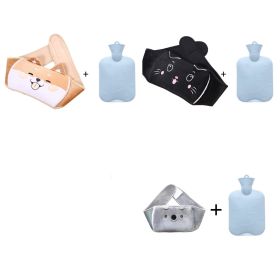 PVC Large Old-fashioned Water Injection Heat (Option: Pack12-With hot water bottle 3Sets)