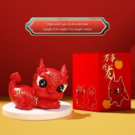 Cute Everything Xinglong Creative Zodiac Dragon Ornaments (Option: Cx290 Red Color Box-As Shown In Figure)