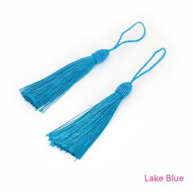 Screw Ball Tassel Material Kit Accessories (Option: Lake Blue)