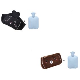 PVC Large Old-fashioned Water Injection Heat (Option: Pack6-With hot water bottle 2Sets)