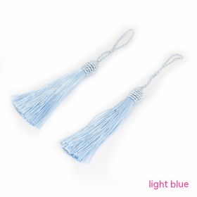 Screw Ball Tassel Material Kit Accessories (Option: Light Blue)