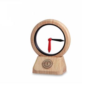 Retro Space-Time Door Suspension Hour Hand Bluetooth Speaker (Option: OAK-USB)