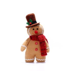 New Christmas Decoration Gingerbread Man Doll (Option: Men)