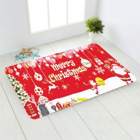 Home Santa Claus Bedroom Floor Mat (Option: Style15-40x60)