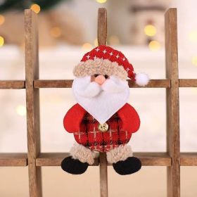 Christmas Decorations Small Gifts For Children Doll Ornaments (Option: BC28 Old Button)