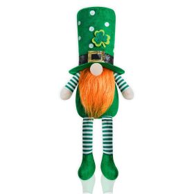 Irish Patrick's Day Decoration Green Little Doll Ornaments (Color: Green)