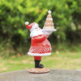 Outdoor Christmas Couple Gift Resin Crafts (Option: C Style)