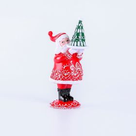 Outdoor Christmas Couple Gift Resin Crafts (Option: E Style)