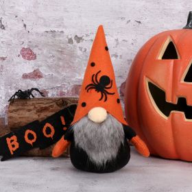 Halloween Doll Ghost Festival Decoration (Option: Orange Hat)