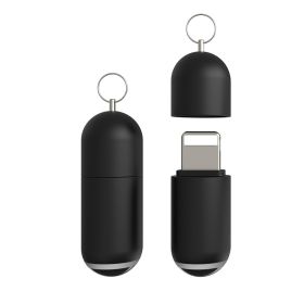 Smartphone Capsule Infrared Universal Remote Control 6th Generation (Option: Black Apple)