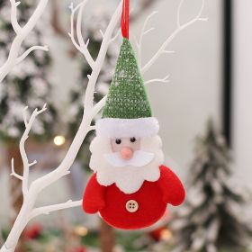 Christmas Decorations Christmas Tree Cartoon Doll Pendant (Option: Old Man Doll Doll Pendant)