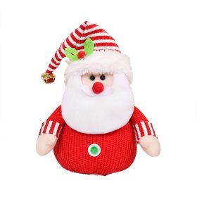 Christmas Knitted Plush Doll Puffed Bag (Option: Old Man)