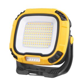 COB Working Type-C Charging Outdoor Camping Lantern (Option: W8921 Yellow Without Battery)