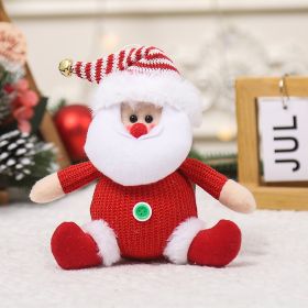 Christmas Decorations Cartoon Old Snowman Doll Christmas Tree Pendant (Option: DBJ106 Elderly)