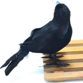 Halloween Crow Table Decorative Ornament (Option: B Crooked Crow)