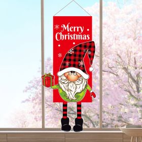 Christmas Decorations Faceless Doll Hanging Feet Doll Flag (Option: AS76 Hanging Flags)