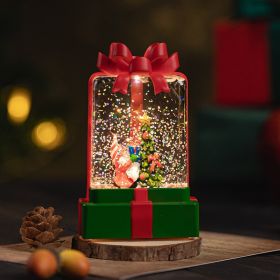 Christmas Birthday Gift Decorations Crystal Lamp Ornaments (Option: Green Christmas Tree)