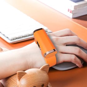 Bracelet Hand Warmer Mini-Portable (Color: Orange)