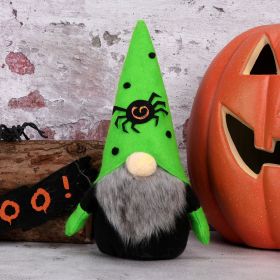 Halloween Doll Ghost Festival Decoration (Option: Green Hat)