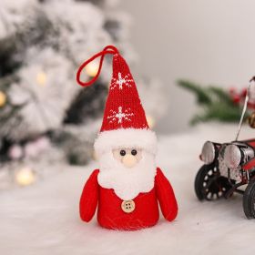 Decorative Creative Cartoon Old Snowman Glowing Christmas Ball (Option: EDD52 Elderly With Light)