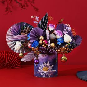 Year Of The Dragon New Year Spring Festival Supplies Decoration Ornaments (Option: Ziqi Donglai)