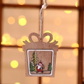 Hollow Christmas Tree Small Pendant (Option: Gift Bag For The Elderly)